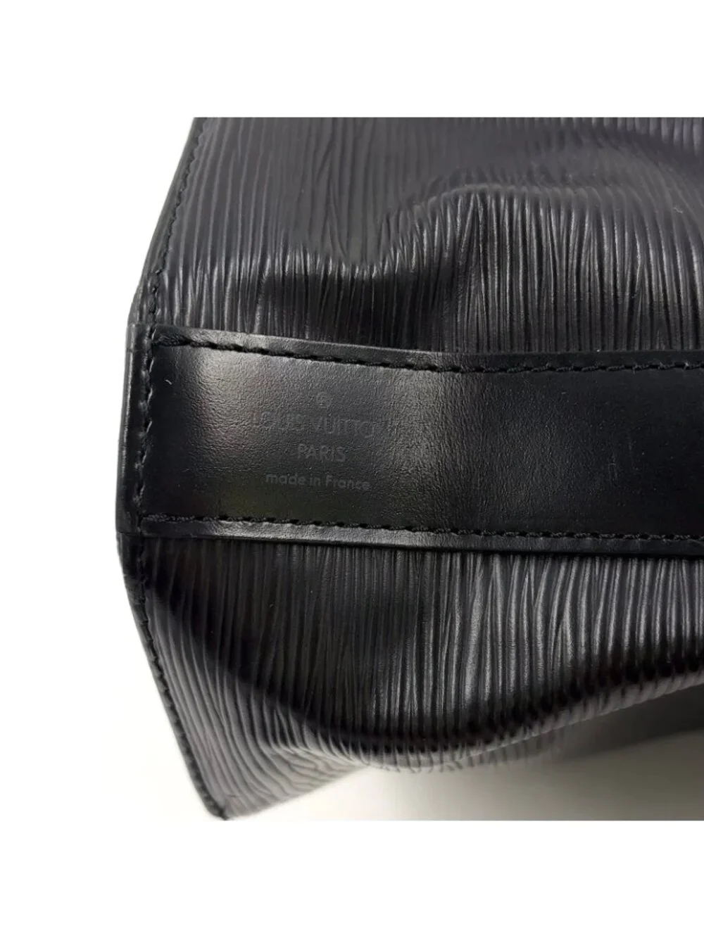 Louis Vuitton Sac Depaul GM Epi Noir Leather Black Shoulder Bag